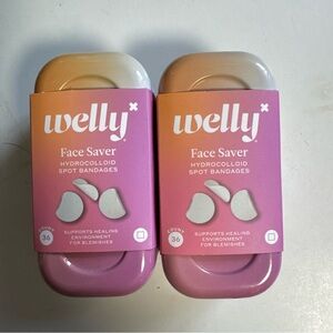 WELLY face saver hydrocolloid spot bandages
